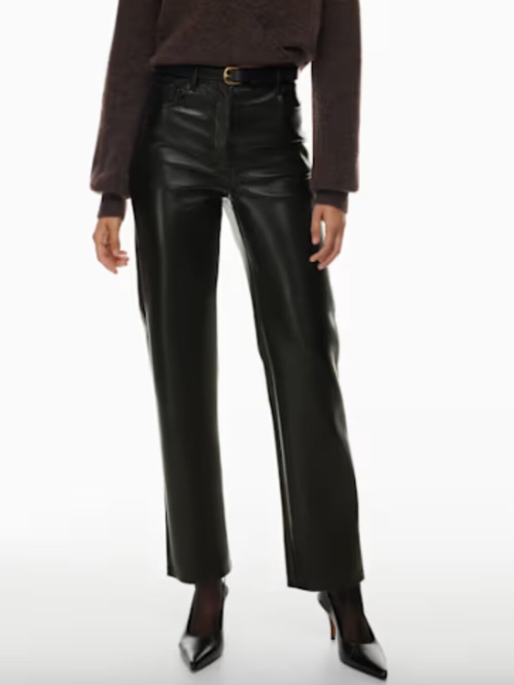 Wilfred The Melina High-waisted Vegan Leather pants 2